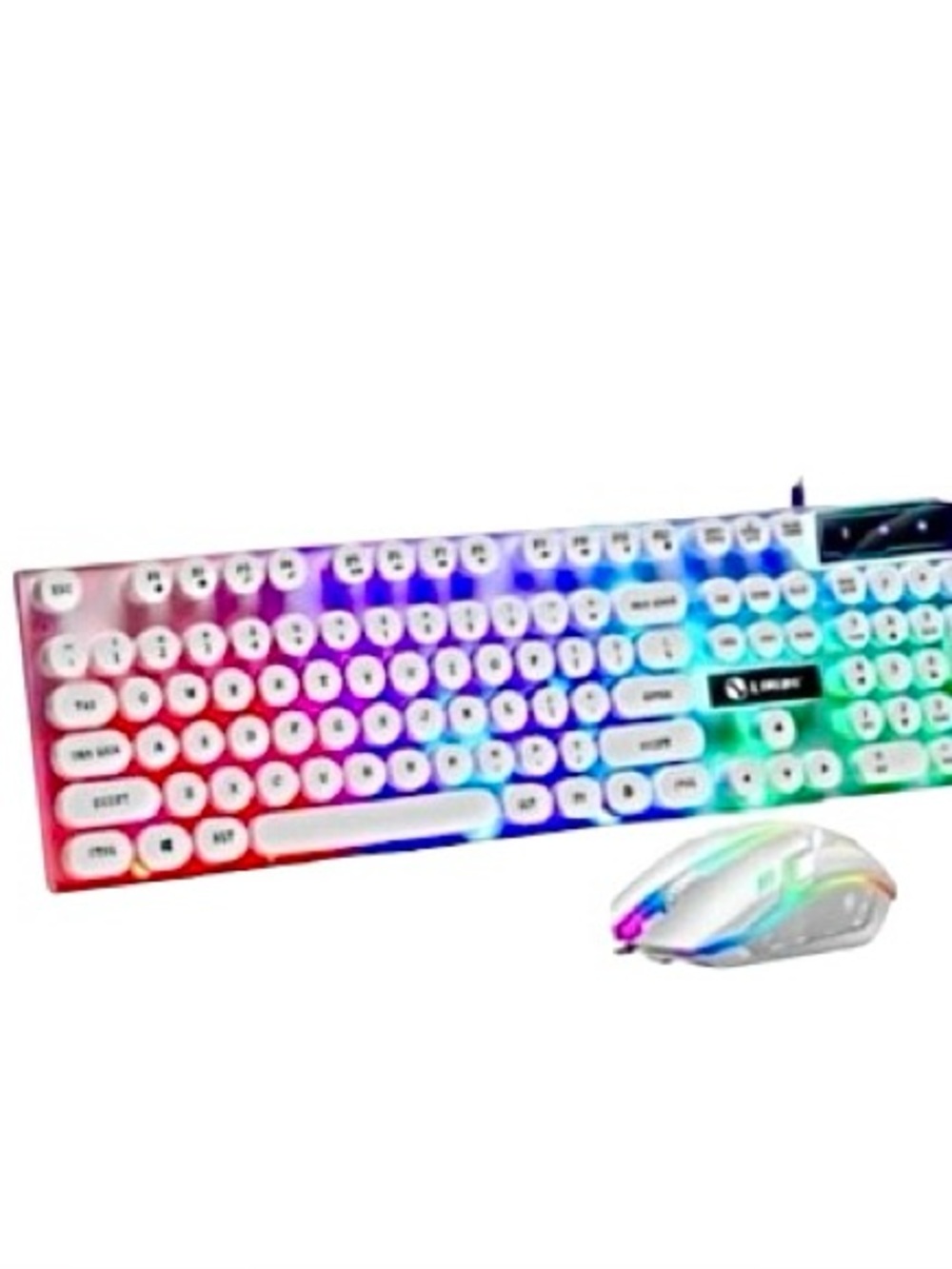 🆕- Limeide GTX 300 Suspension Rainbow Light Gaming Mouse & Keyboard